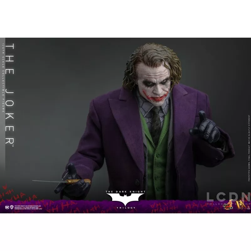 Hot Toys DX32 Batman The Dark Knight Trilogy The Joker 1/6 Collectible Figurine 31cm