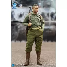 Palm Hero Series WWII US 2nd Armored Division "Hell On Wheels" Action Figure 1/12 SSGT Donald DID XA80019