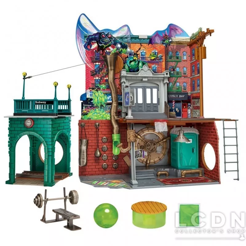 Les Tortues Ninja: Teenage Years Playset Quartier général