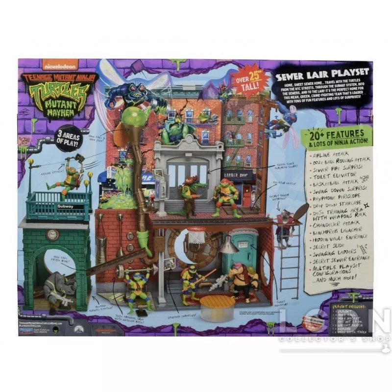 Teenage Mutant Ninja Turtles Mutant Mayhem Playset Sewer Lair