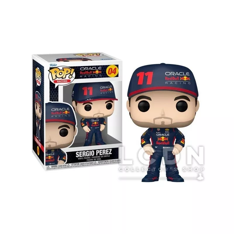 Formule 1 POP! Red Bull Sergio Perez Vinyle Figurine 10cm N°04