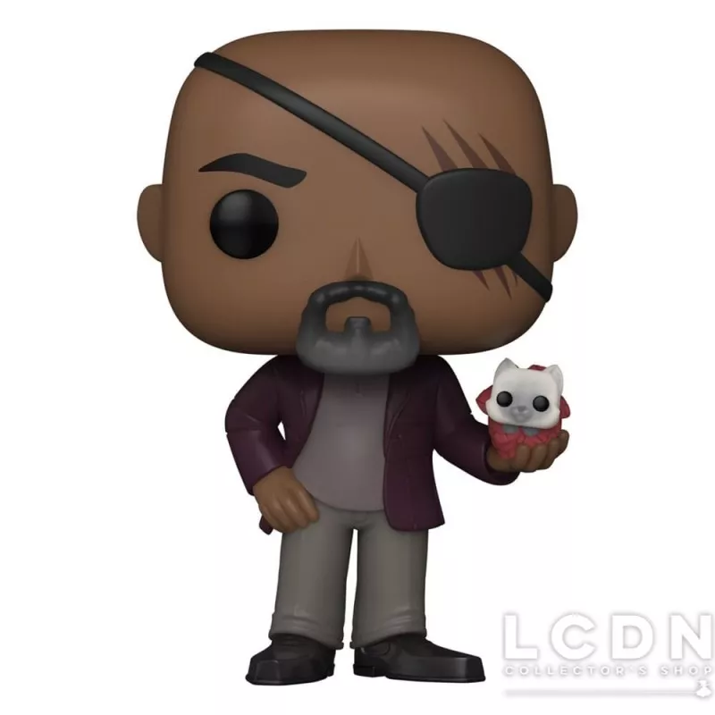 The Marvels POP! Marvel Nick Fury Vinyl Figure 10cm N°1253