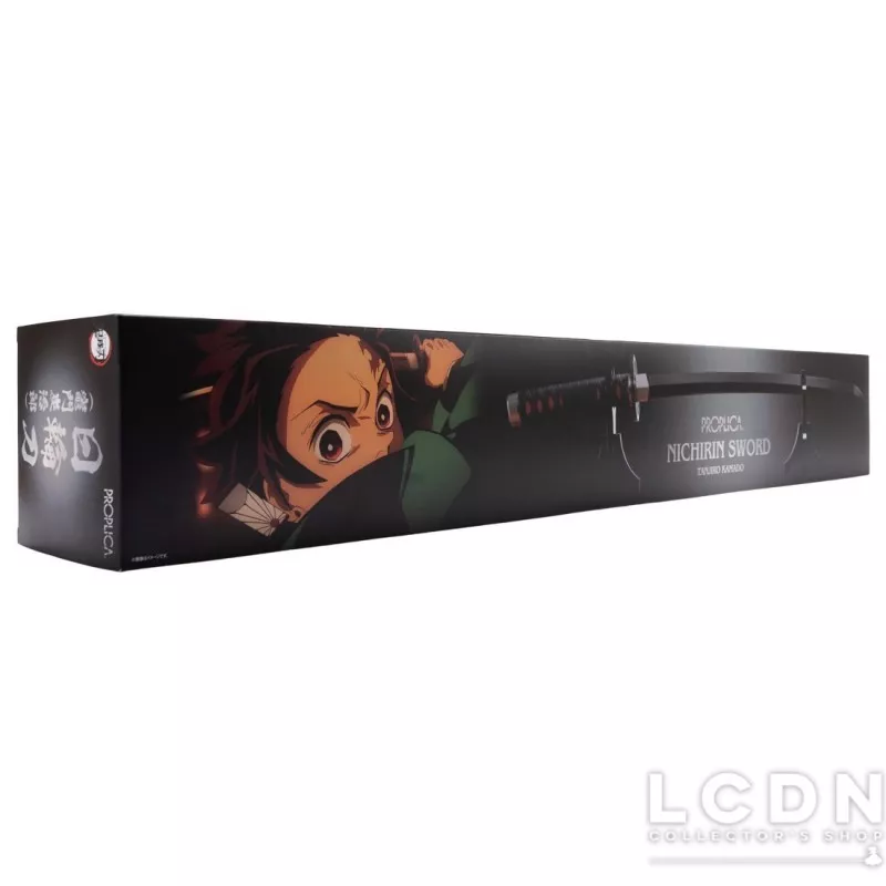 Demon Slayer: Kimetsu no Yaiba Proplica Replica 1/1 Nichirin Sword Tanjiro Kamado 88 cm