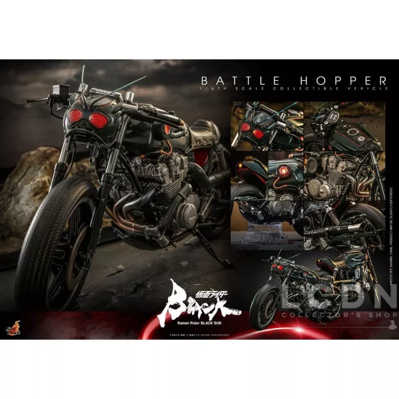 Hot Toys TMS106 Kamen Rider BLACK SUN Collectible Vehicle 1/6