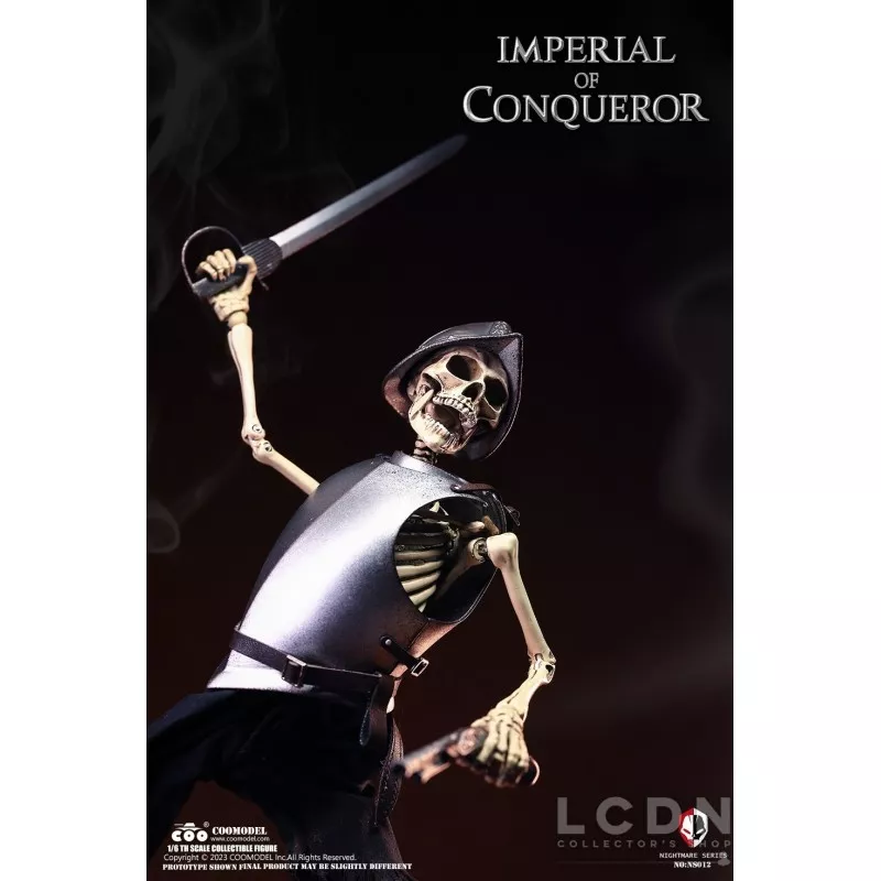 Nightmare Series Imperial Conquerer Conqueror Diecast Alloy Collectible Action Figure 1/6 Coomodel NS012