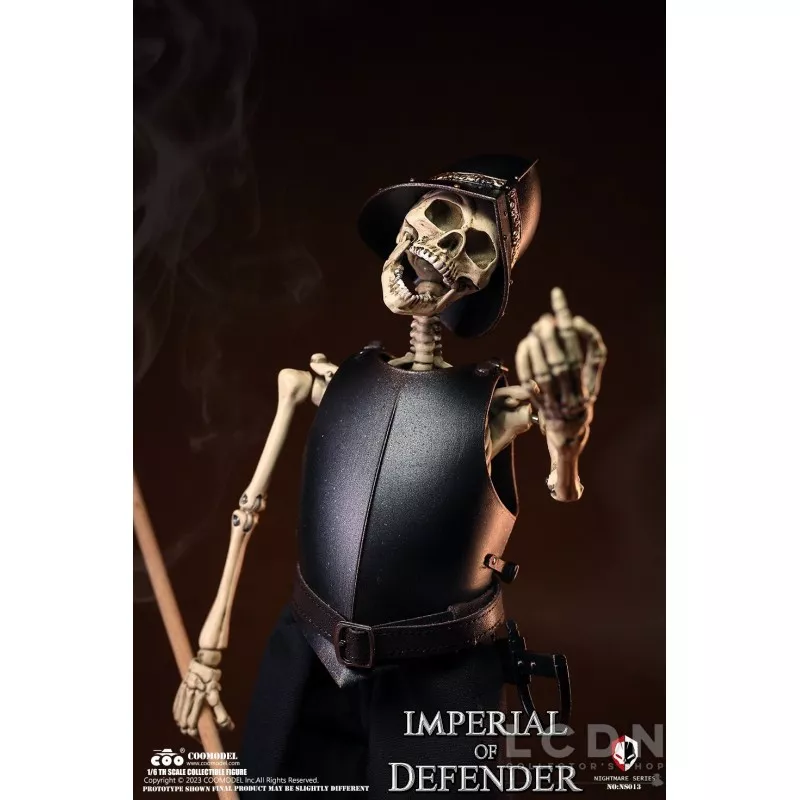Nightmare Series Imperial Defender Diecast Alloy Collectible Action Figurine 1/6 Coomodel NS013