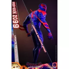 Hot Toys MMS711 Spider-Man: Across the Spider-Verse Collectible Action Figurine 1/6 Spider Man 2099 33cm