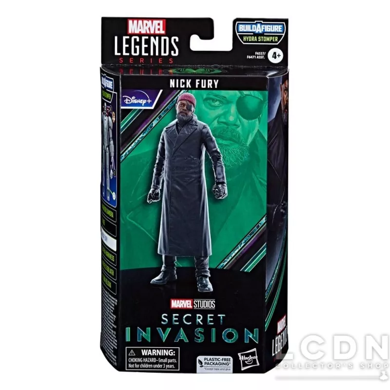 Secret Invasion Marvel Legends Action Figure Nick Fury BAF Hydra
