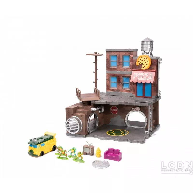 Les Tortues Ninja (Teenage Mutant Ninja Turtles) Figurine Nano Scene