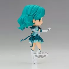 Pretty Guardian Sailor Moon Cosmos Figurine Q Posket Eternal Sailor Neptune ver.A 14cm