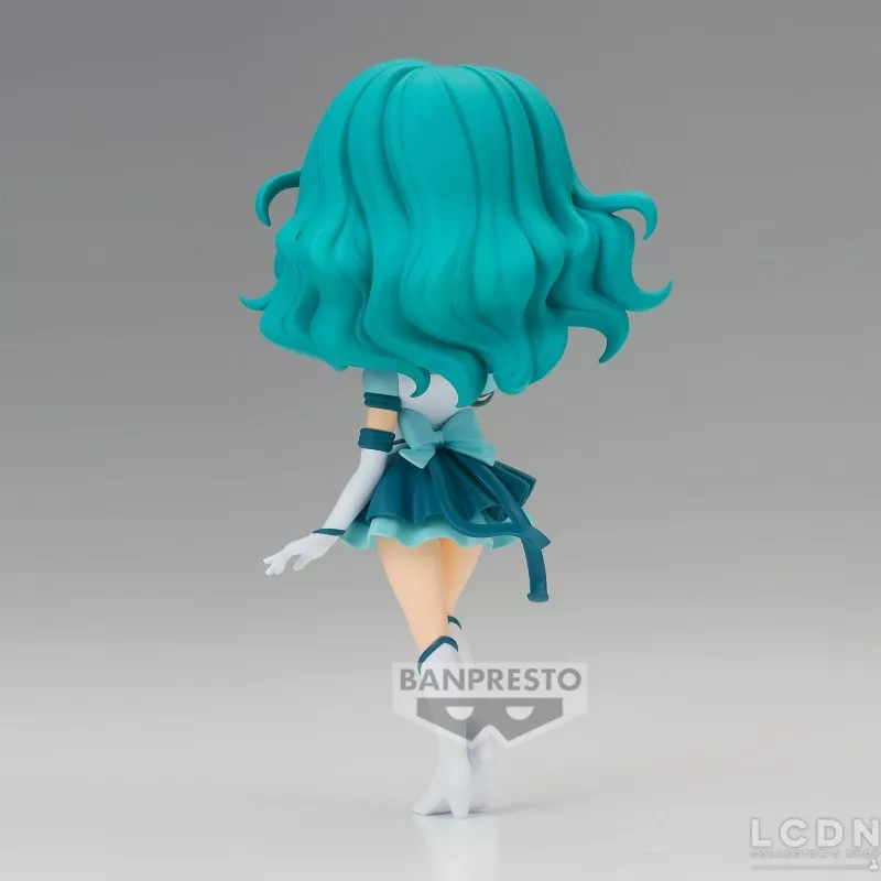 Pretty Guardian Sailor Moon Cosmos Figurine Q Posket Eternal Sailor Neptune ver.A 14cm