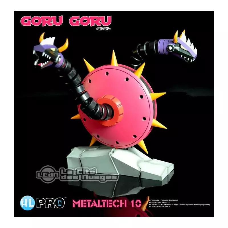 Goldorak Grendizer Metaltech 10 Goru Goru Action Figurine Métal 16cm