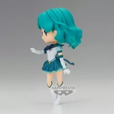 Pretty Guardian Sailor Moon Cosmos Figurine Q Posket Eternal Sailor Neptune ver.A 14cm