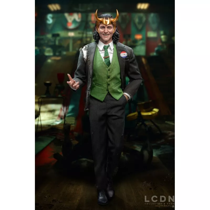 Hot Toys TMS066 Loki Collectible Action Figurine 1/6 President Loki 31cm