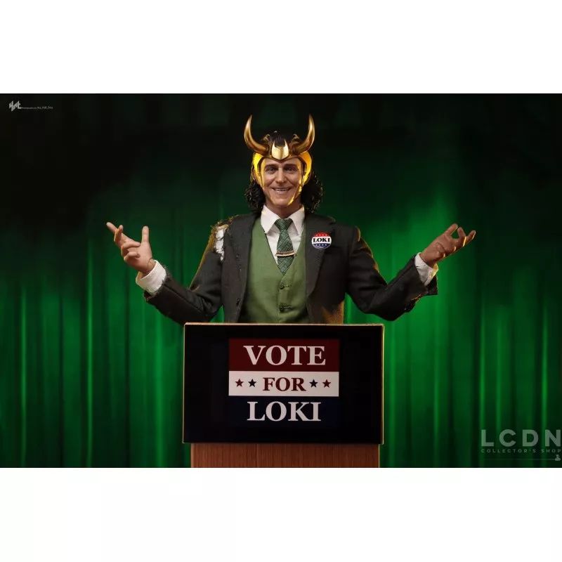 Hot Toys TMS066 Loki Collectible Action Figurine 1/6 President Loki 31cm