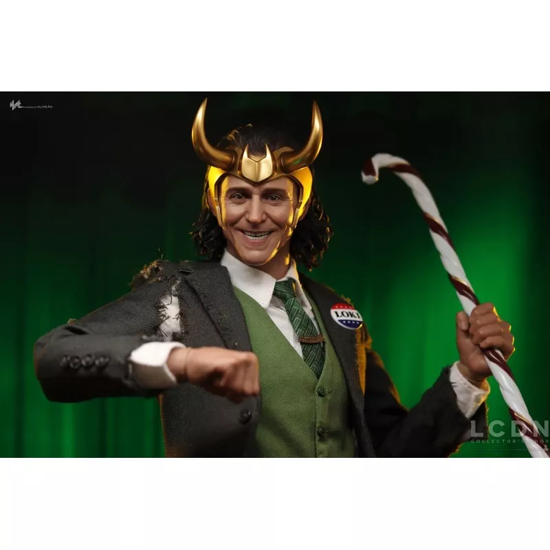 Hot Toys TMS066 Loki Collectible Action Figurine 1/6 President Loki 31cm