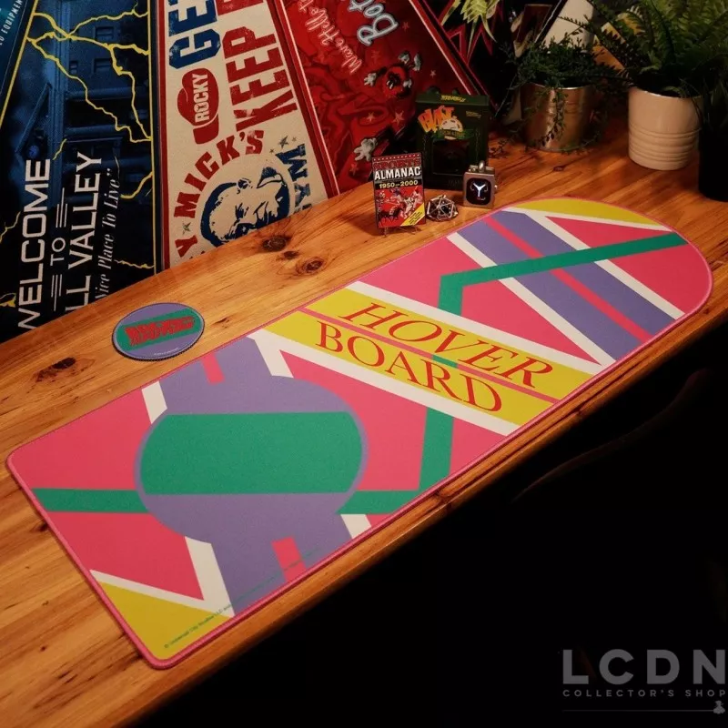 Retour vers le Future (Back To The Futur) Set Sous-Mains Revêtu &amp; Sous-Verre Hoverboard