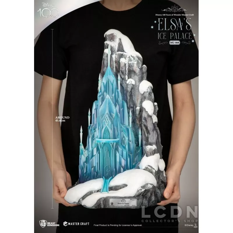 Disney: 100th Anniversary Statue Master Craft Elsa&#039;s Ice Palace 46cm