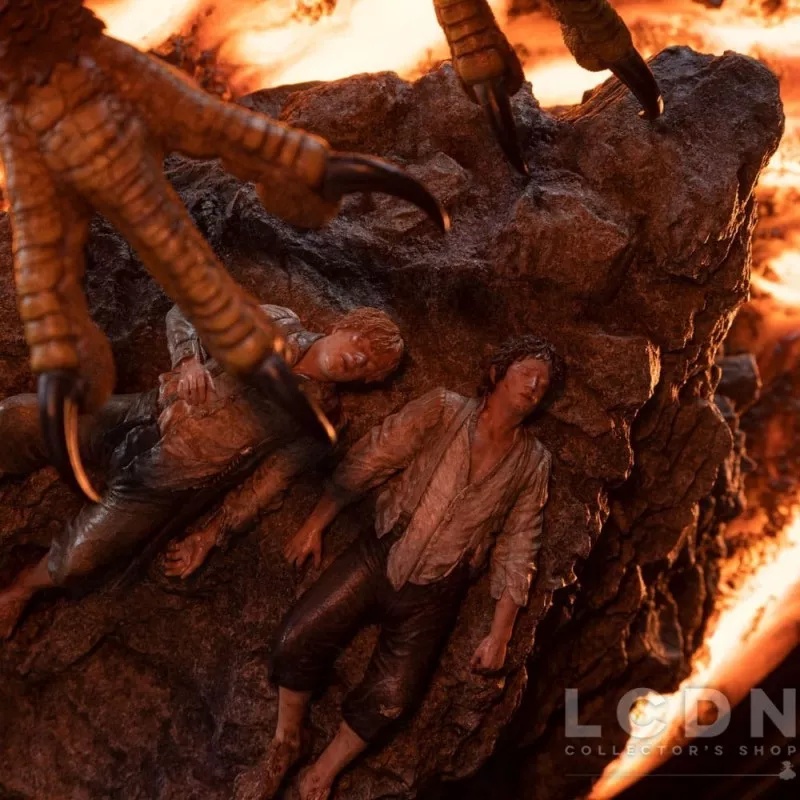 Le Seigneur des Anneaux (Lord of the Rings) Statue Masters Collection Salvation at Mount Doom 101cm (Neuf)