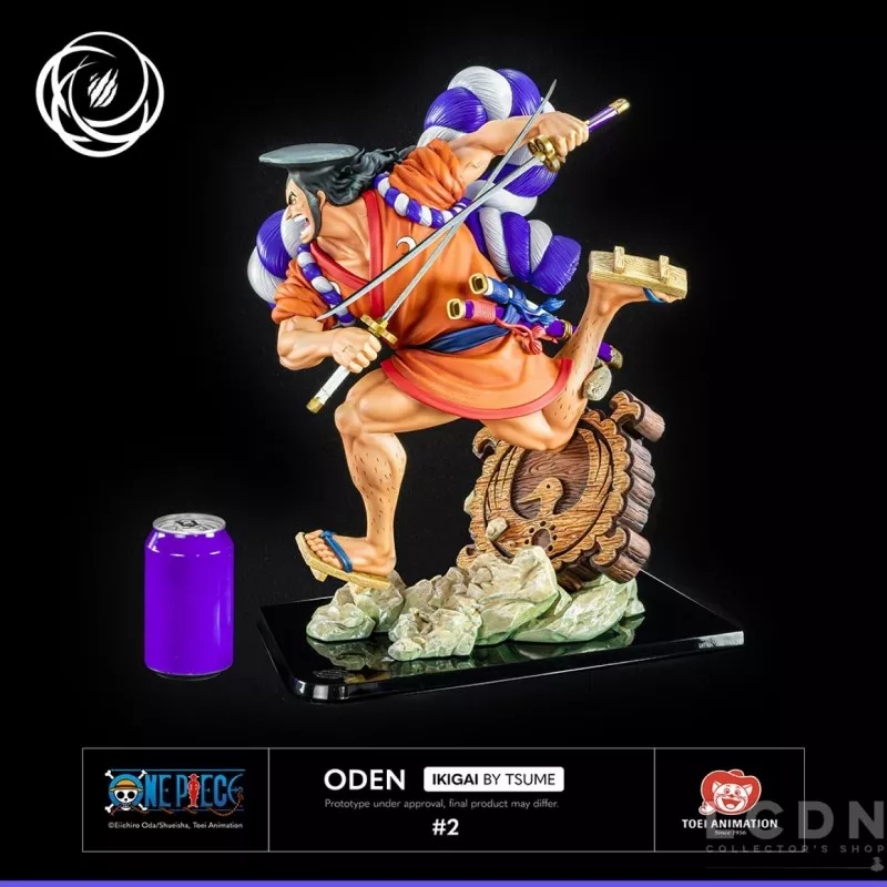 One Piece Statue 1/6 by Tsume Oden Ikigai 44cm ULTIMATE VERSION