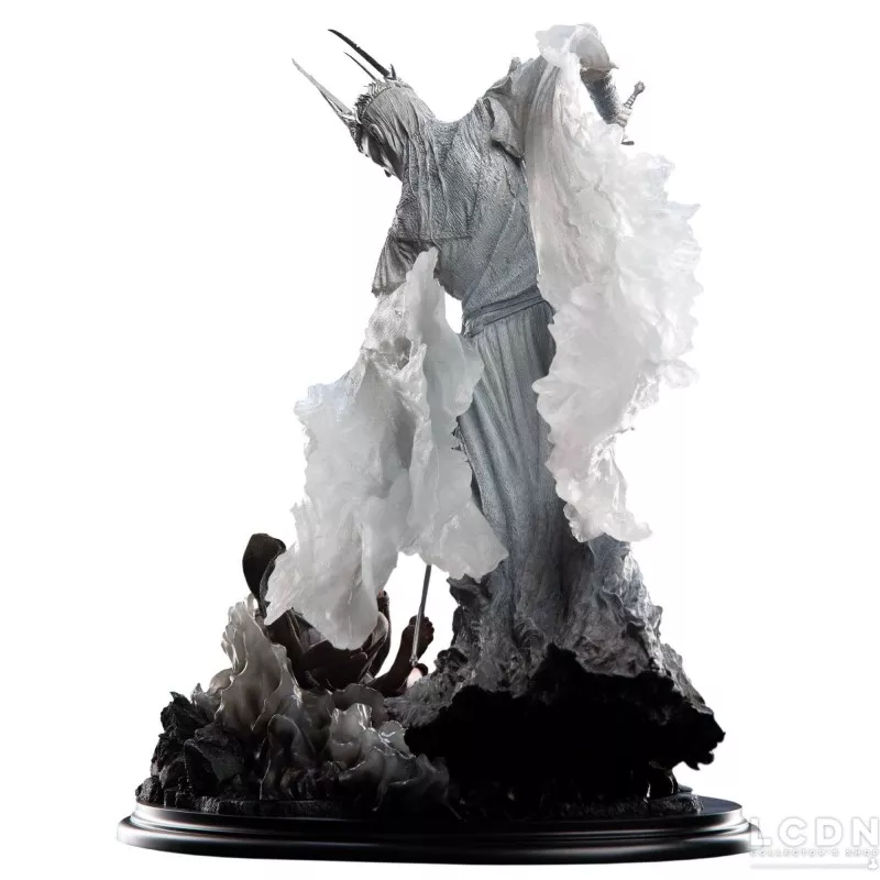 Le Seigneur des Anneaux ( The Lord of the Rings ) Statue 1/6 The Witch King &amp; Frodo at Weathertop 41 cm