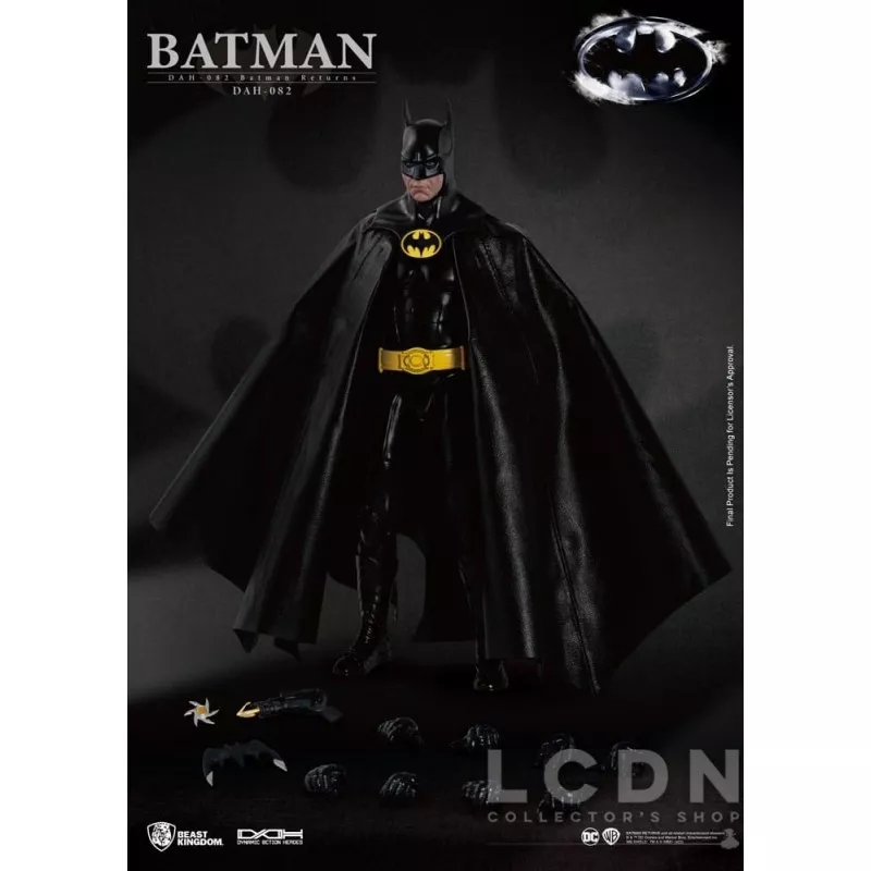 DC Comics Batman Returns Action Figurine Dynamic Action Heroes 1/9 Batman 21cm