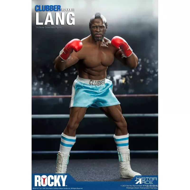 Rocky III Collectible Action Figure 1/6 Clubber Lang Normal Version 30cm