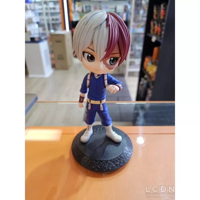 My Hero Academia QPosket Statue Shoto Todoroki Ver. A 13cm (Modèle d&#039;exposition)