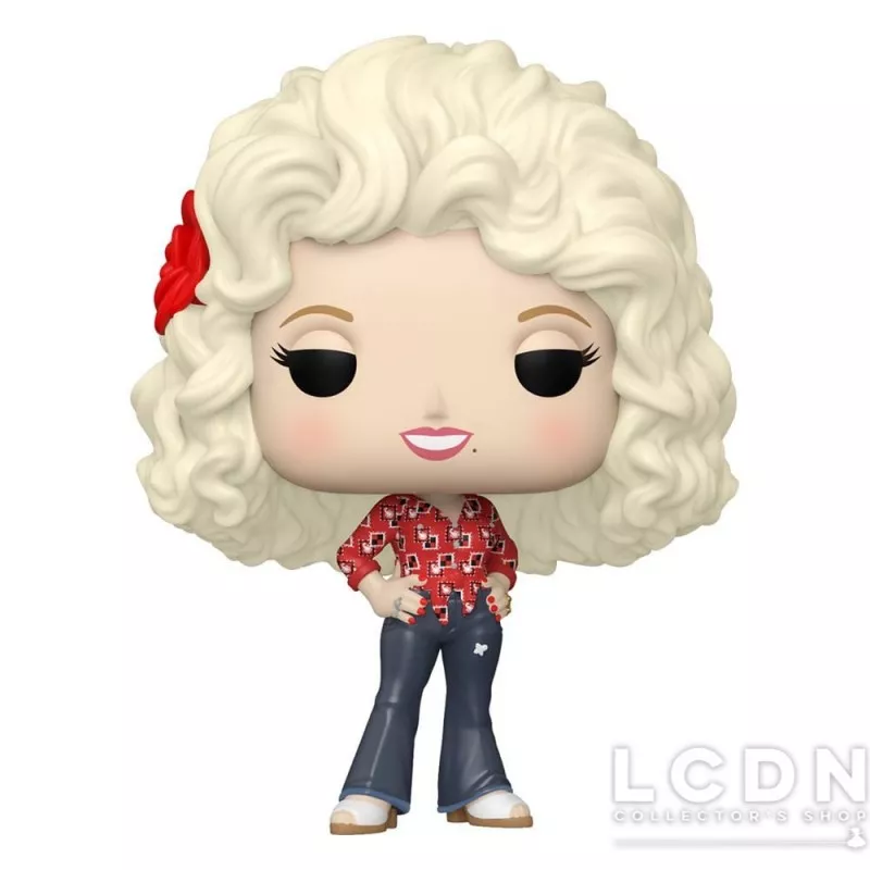 Dolly Parton POP! Rocks &#039;77 tour Vinyle Figurine 10cm N°351