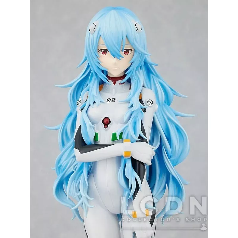 Figurine Pop Up Parade Evangelion - Rei Ayanami Cheveux Longs 17cm