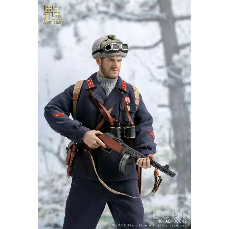 WWII Soviet Mountain Infantry Officer Collectible Action Figurine 1/6 Alert Line AL100042