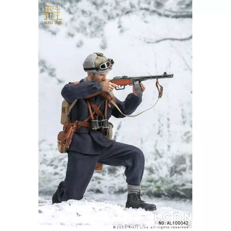 WWII Soviet Mountain Infantry Officer Collectible Action Figurine 1/6 Alert Line AL100042