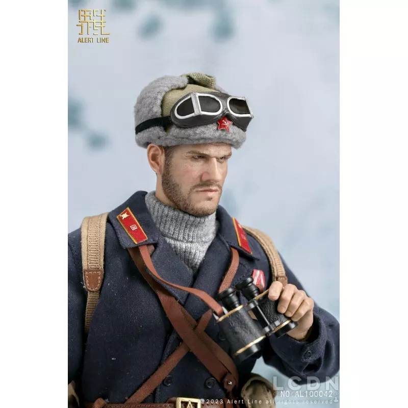 WWII Soviet Mountain Infantry Officer Collectible Action Figurine 1/6 Alert Line AL100042