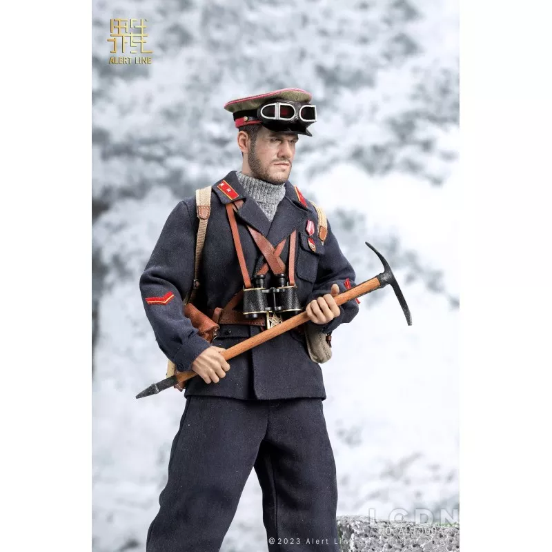 WWII Soviet Mountain Infantry Officer Collectible Action Figurine 1/6 Alert Line AL100042
