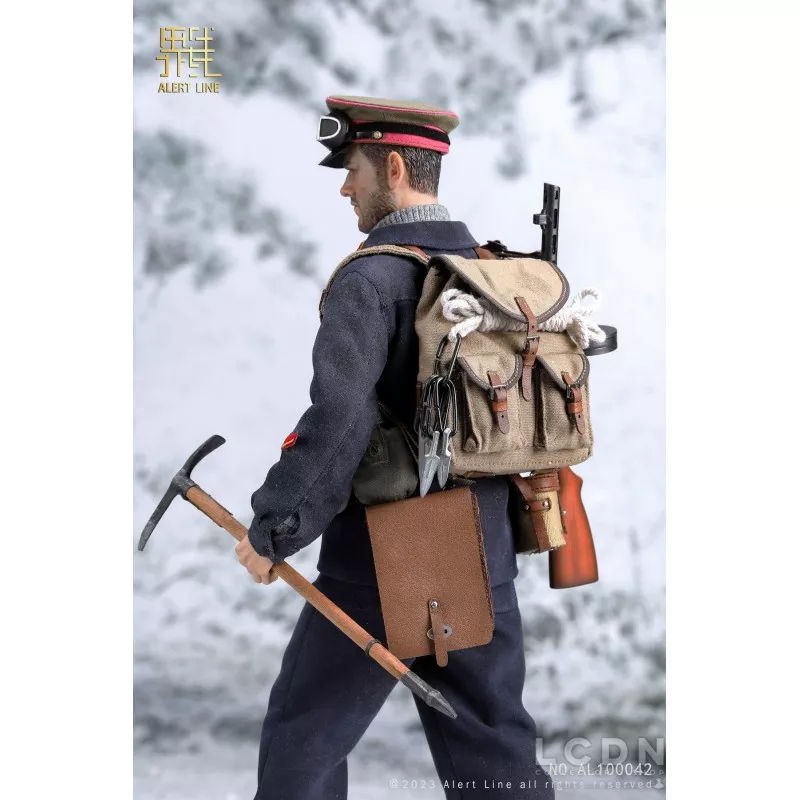 WWII Soviet Mountain Infantry Officer Collectible Action Figurine 1/6 Alert Line AL100042
