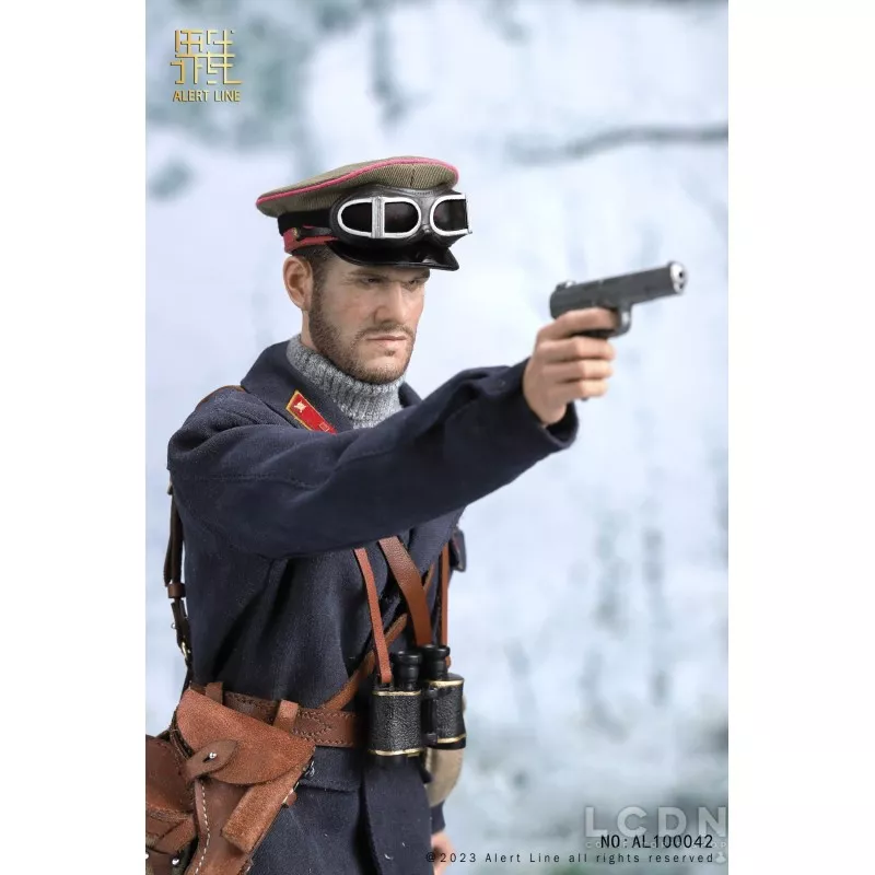 WWII Soviet Mountain Infantry Officer Collectible Action Figurine 1/6 Alert Line AL100042