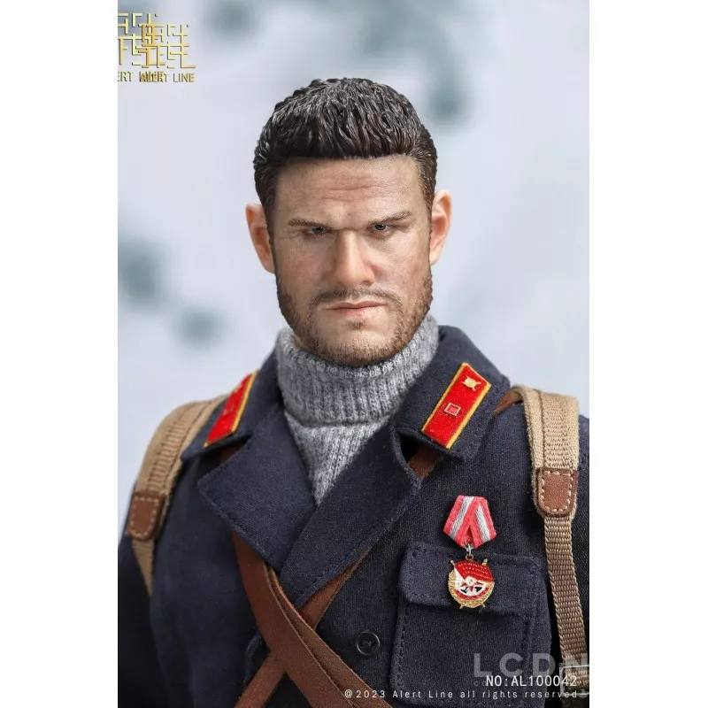 WWII Soviet Mountain Infantry Officer Collectible Action Figurine 1/6 Alert Line AL100042