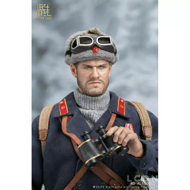 WWII Soviet Mountain Infantry Officer Collectible Action Figurine 1/6 Alert Line AL100042