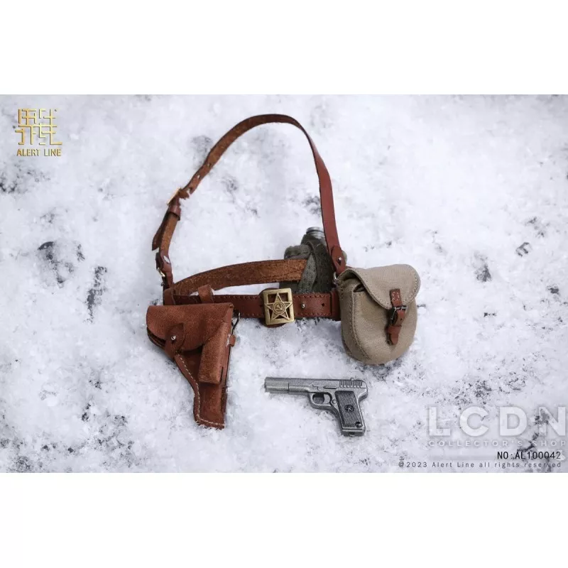 WWII Soviet Mountain Infantry Officer Collectible Action Figurine 1/6 Alert Line AL100042