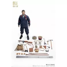 WWII Soviet Mountain Infantry Officer Collectible Action Figurine 1/6 Alert Line AL100042