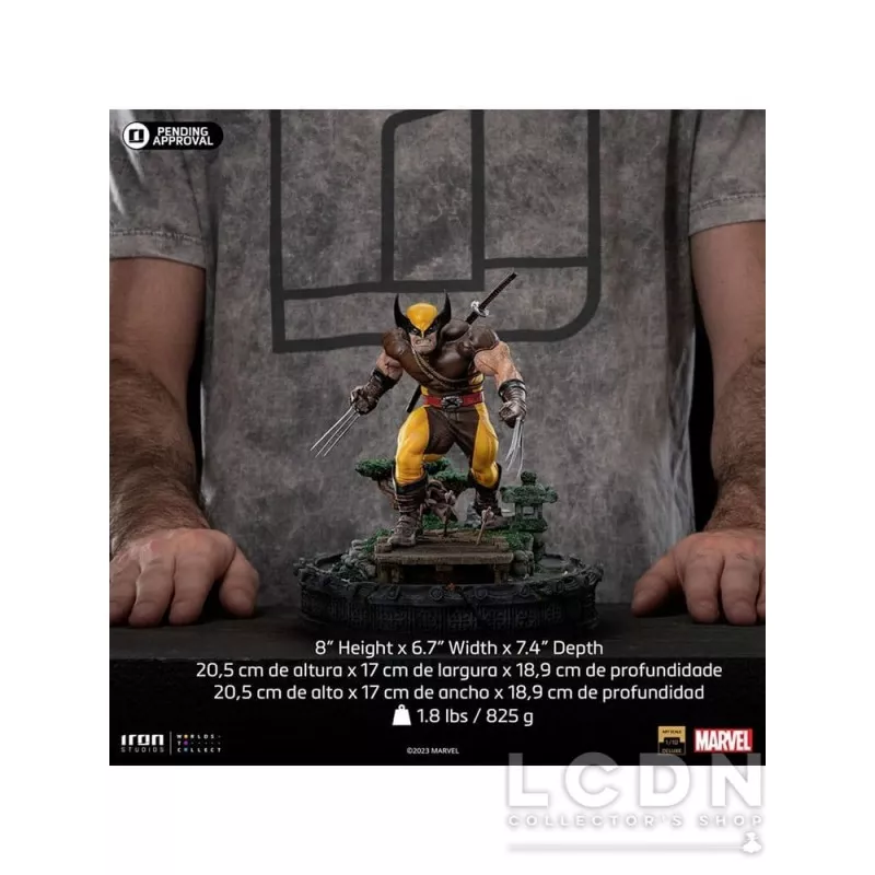 Marvel Statue 1/10 Art Scale Deluxe Wolverine Unleashed 20cm