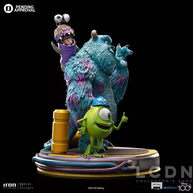 Monsters, Inc. Statue 1/10 Art Scale James P. Sullivan, Mike Wazowski 29cm