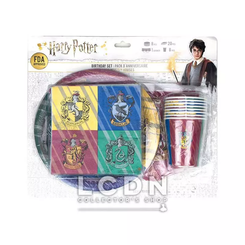 Harry Potter Kit Anniversaire Maisons Poudlard ( Hogwarts Houses )