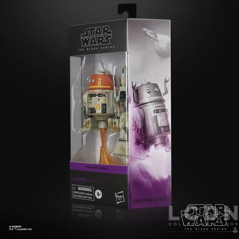 Star Wars: Rebels The Black Series Action Figure Chopper (C1-10P) 15cm