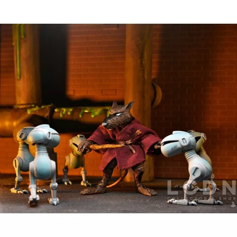 Les Tortues Ninja (Teenage Mutant Ninja Turtles) (Mirage Comics) Action Figurine Splinter 18cm