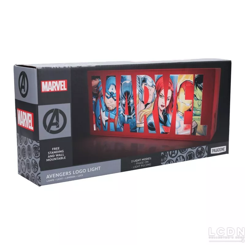Marvel Avengers Lampe Logo V2