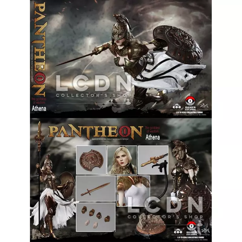 COOMODEL 1/6 パンテオン - アテナ / ゴッデス・オブ・ウィズダム COOMODEL PANTHEON ATHENA DIE-CAST ALLOY 1/6 Action Figure