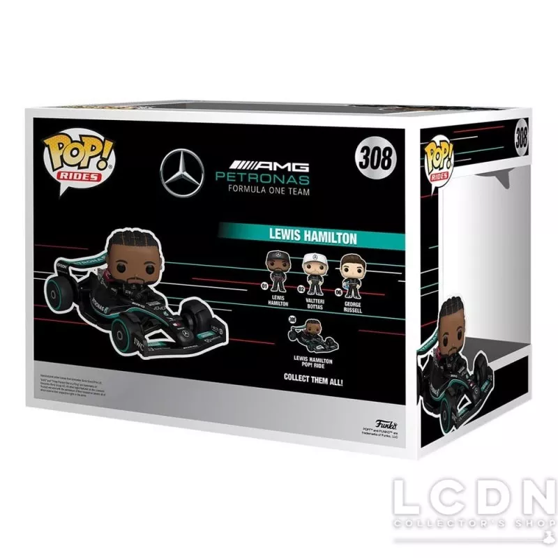 Formule 1 POP! Rides Super Deluxe Mercedes Lewis Hamilton Figure