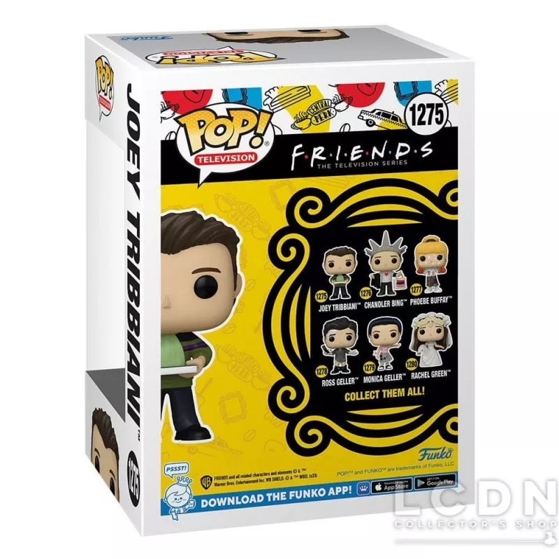 Friends POP! Television Joey Tribbiani with Pizza Figure 10cm N°1275