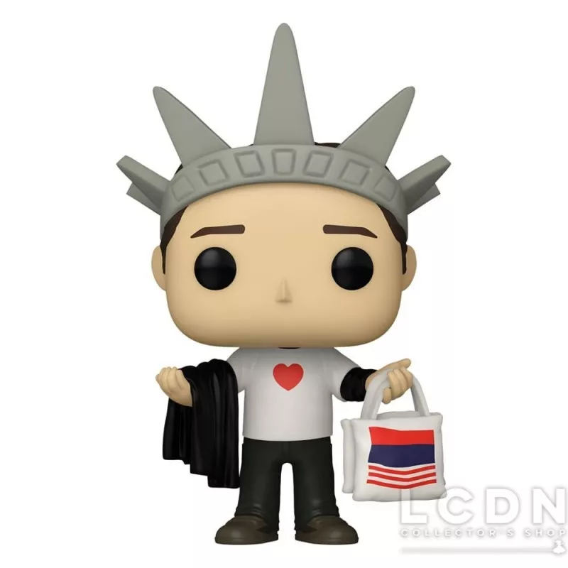 Friends POP! Télévision Chandler Bing with Pizza Figurine 10cm N°1276